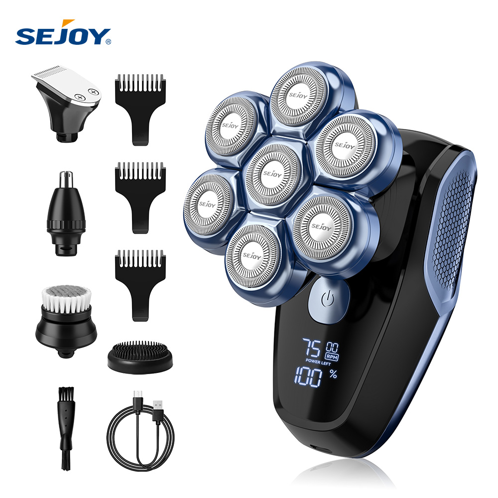 Men Grooming Full Body - Электробритва Sejoy 6-в-1 7D для мужчин