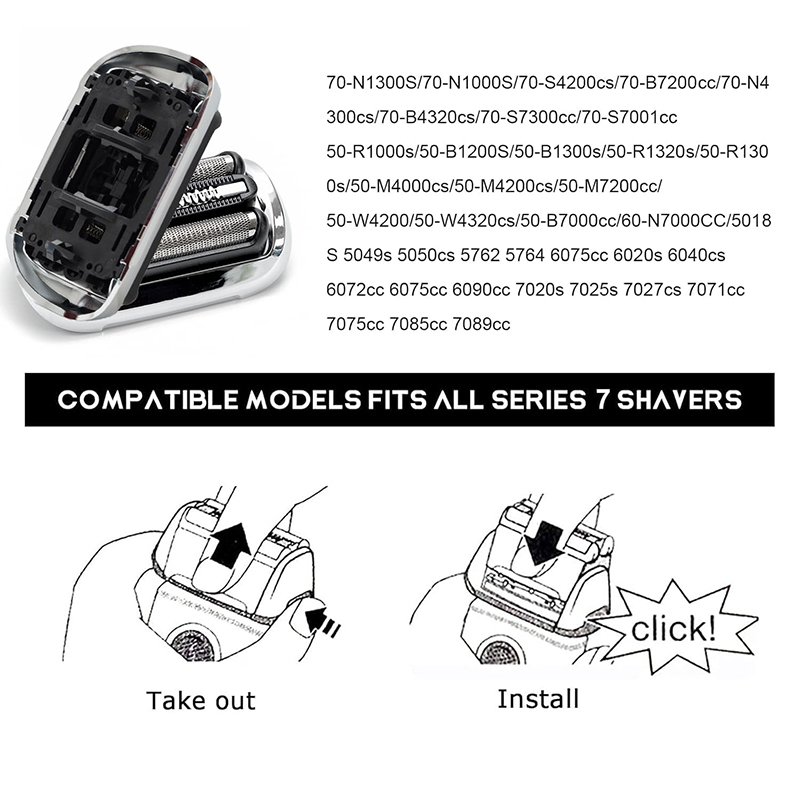 Сменная головка для электробри – обзор и цена Men'S Grooming Shaver