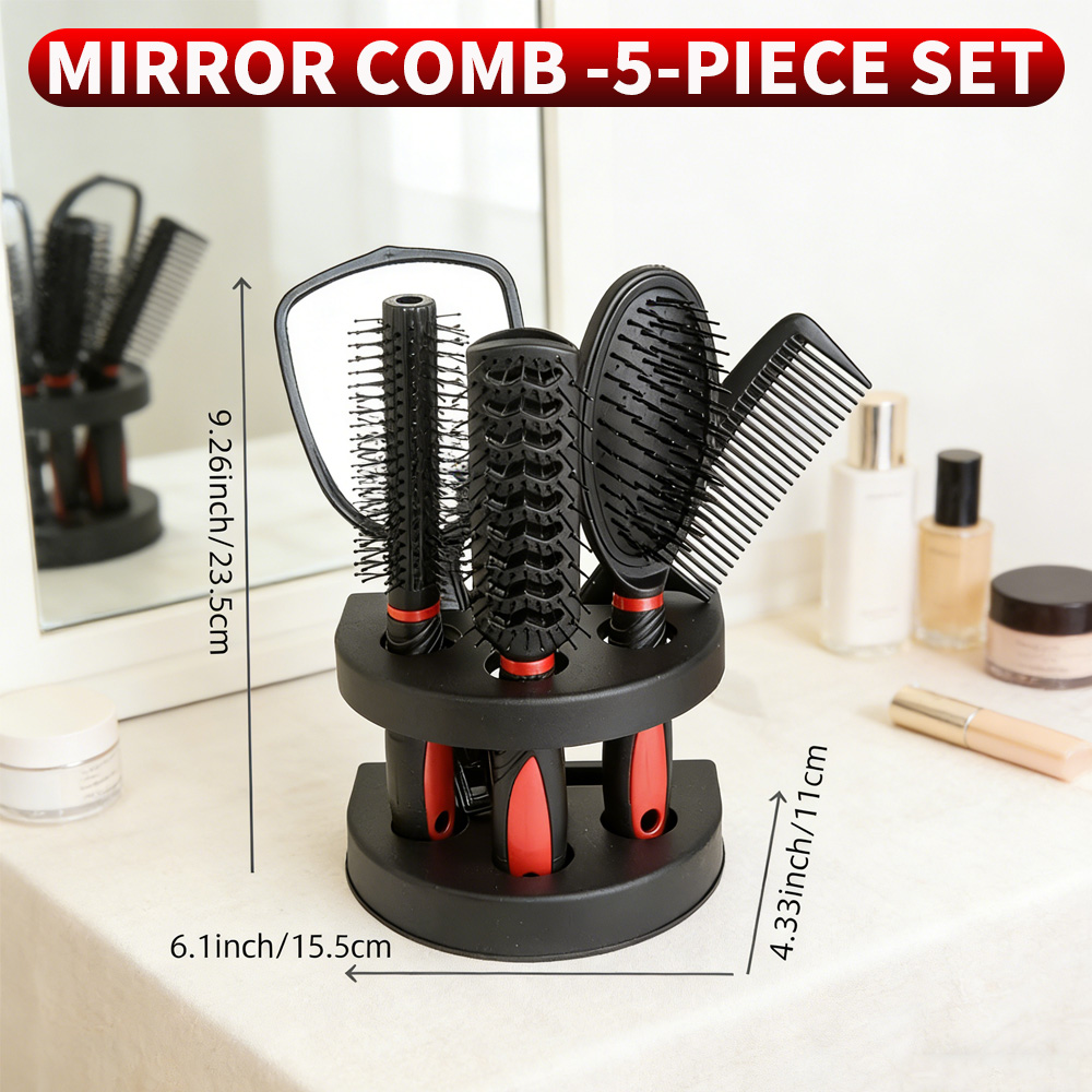 Набор зеркал и расчесок 5-в-1  – обзор и цена Men'S Grooming Mirror